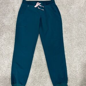 Figs Teal blue Jogger scrub Pants